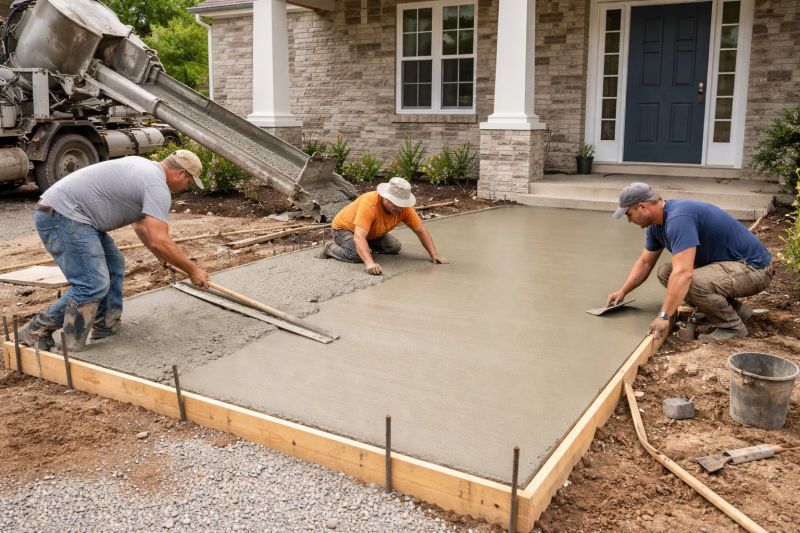 Concrete Installation in Canton, GA