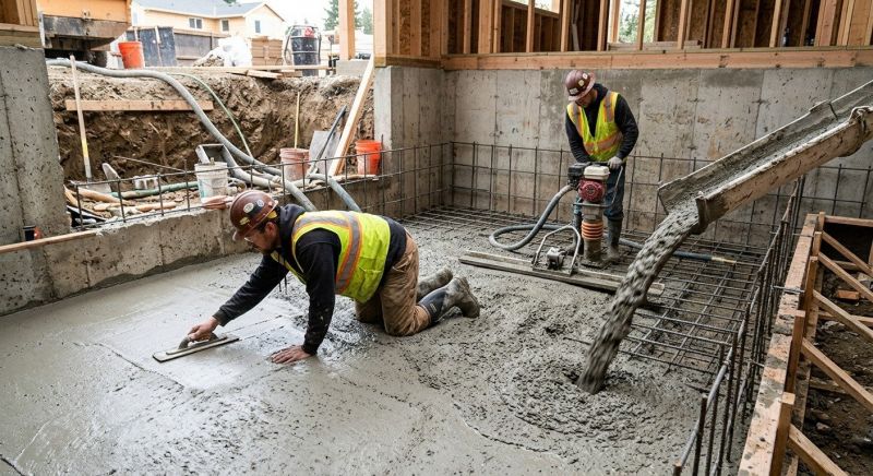 Basement Concrete Installation in Fairmount, GA