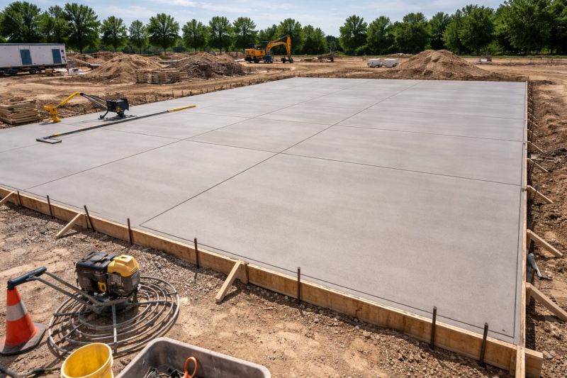 Commercial Slab Installation in Jasper, GA