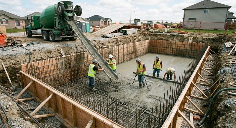Concrete Basement Pouring in Canton, GA