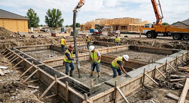 Concrete Foundation Installation in Jasper, GA