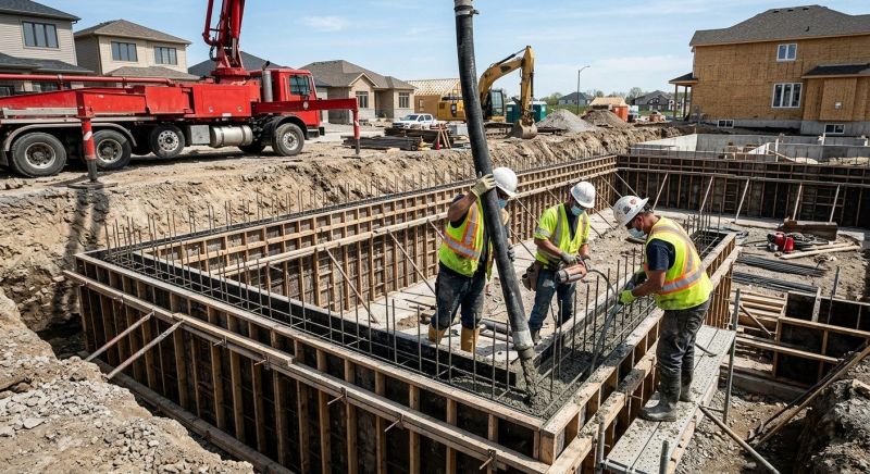 Foundation Wall Pouring in Cartersville, GA